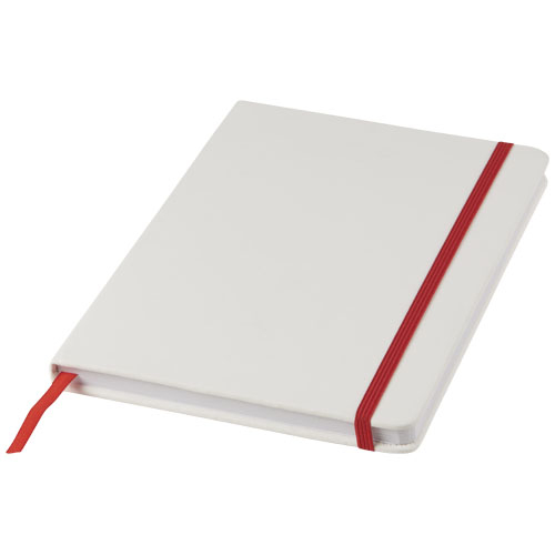 Carnet de notes publicitaire A5 - Spectrum Blanc / Rouge